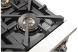 FORNO Capriasca - Titanium Professional 36" Freestanding Colored Door Gas Range FFSGS6260-36 - PrimeFair