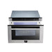 Forno 24-Inch 1.2 cu. ft. Microwave Drawer in Stainless Steel (FMWDR3000-24) FORNO
