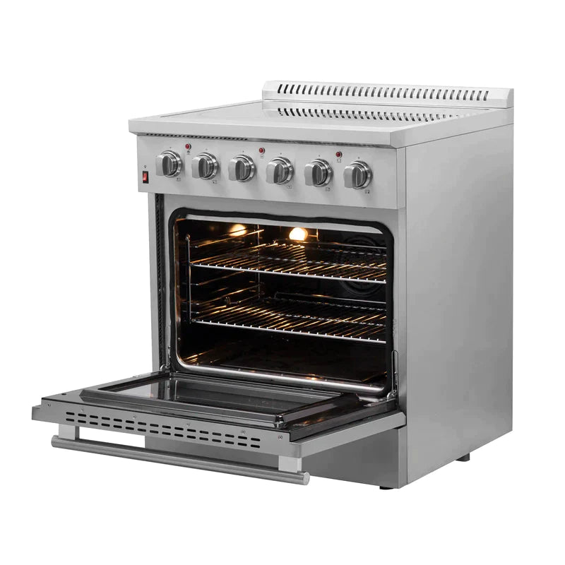 FORNO Galiano 30-Inch Electric Range with Convection Oven in Stainless Steel - FFSEL6083-30