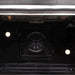 FORNO Galiano 36-Inch French Door Electric Range with Convection Oven in Stainless Steel - FFSEL6917-36 FORNO