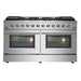 FORNO Vittorio 60" Freestanding Gas Range - FFSGS6244-60 FORNO