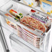 FORNO Maderno 32-Inch 13.6 cu.ft. Left Swing Convertible Refrigerator/Freezer Built-In with Decorative Grill Trim - FFFFD1722-32LS FORNO