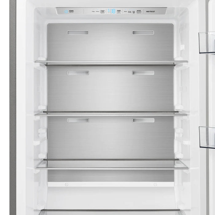 FORNO Maderno 32-Inch 13.6 cu.ft. Right Swing Convertible Refrigerator/Freezer Built-In with Decorative Grill Trim - FFFFD1722-32RS FORNO