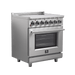 FORNO Massimo 30" Freestanding Electric Range - FFSEL6020-30 FORNO