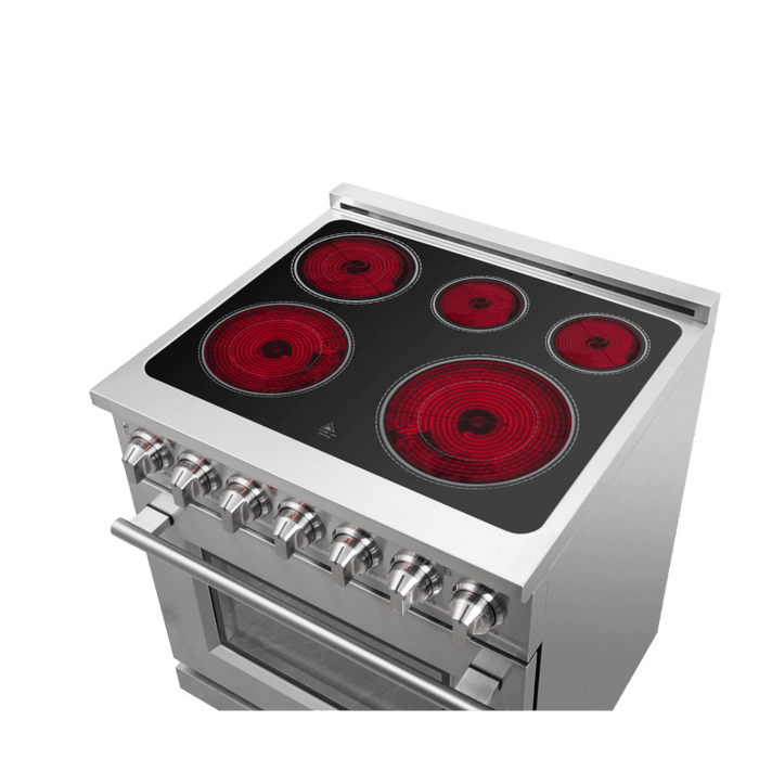 FORNO Massimo 30" Freestanding Electric Range - FFSEL6020-30 FORNO