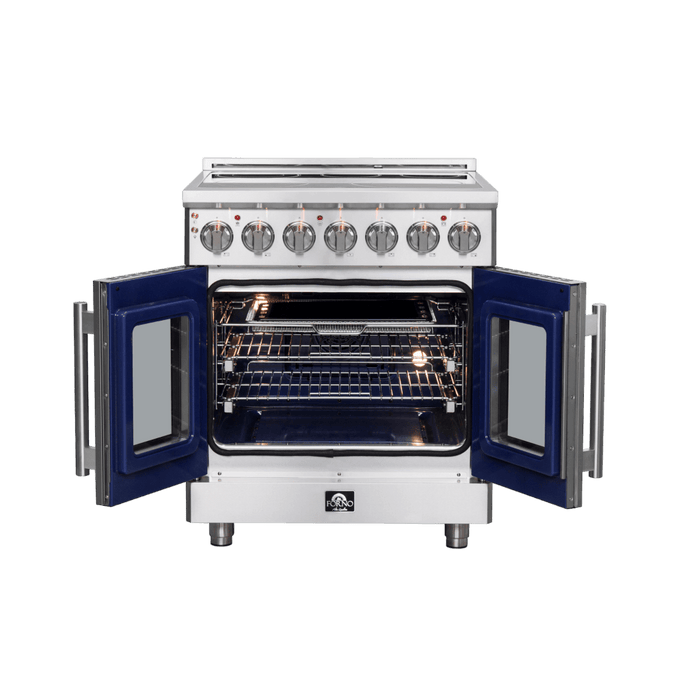 FORNO Massimo 30" Freestanding French Door Electric Range - FFSEL6955-30 FORNO