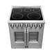 FORNO Massimo 30" Freestanding French Door Electric Range - FFSEL6955-30 FORNO