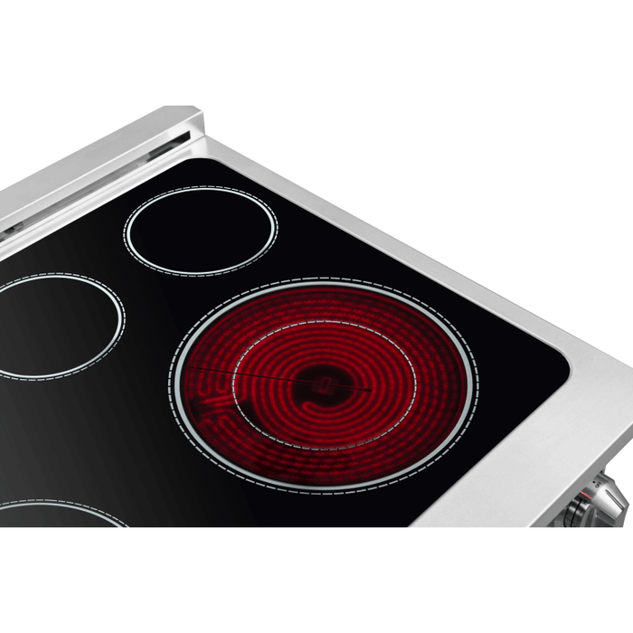FORNO Massimo 30" Freestanding French Door Electric Range - FFSEL6955-30 FORNO