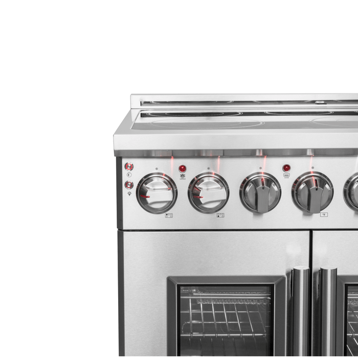 FORNO Massimo 30" Freestanding French Door Electric Range - FFSEL6955-30 FORNO