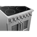 FORNO Massimo 30" Freestanding French Door Electric Range - FFSEL6955-30 FORNO