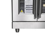 FORNO Massimo 30-Inch Freestanding French Door Dual Fuel Range in Stainless Steel - FFSGS6325-30 FORNO