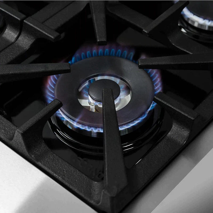 FORNO Massimo 30-Inch Freestanding Gas Range in Stainless Steel - FFSGS6239-30 FORNO