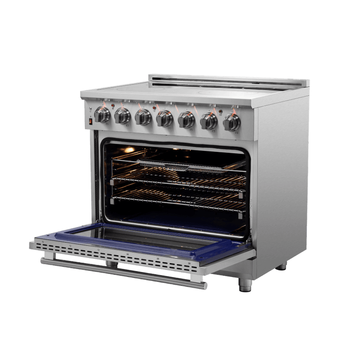 FORNO Massimo 36" Freestanding Chef Door Electric Range - FFSEL6020-36 FORNO