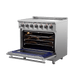 FORNO Massimo 36" Freestanding Chef Door Electric Range - FFSEL6020-36 FORNO