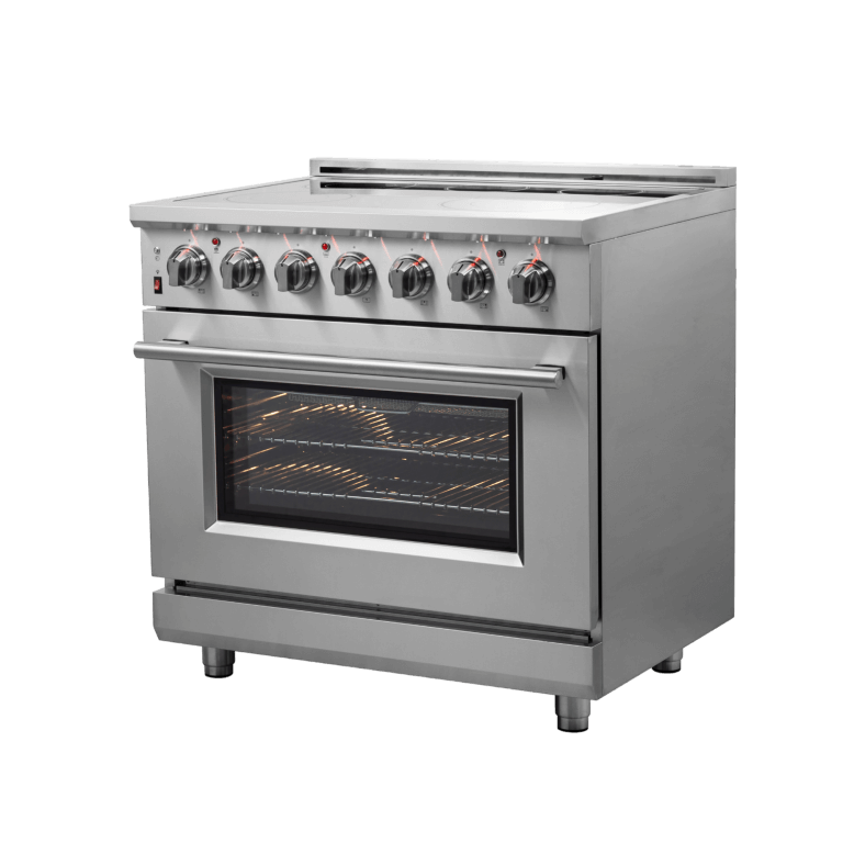 FORNO Massimo 36" Freestanding Chef Door Electric Range - FFSEL6020-36