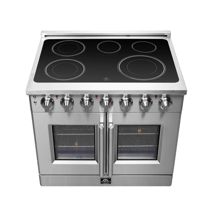 FORNO Massimo 36" Freestanding French Door Electric Range - FFSEL6955-36 FORNO