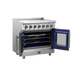 FORNO Massimo 36" Freestanding French Door Electric Range - FFSEL6955-36 FORNO