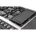 FORNO Massimo 48-Inch Freestanding Dual Fuel Range in Stainless Steel - FFSGS6125-48 FORNO