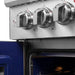 FORNO Massimo 48-Inch Freestanding French Door Dual Fuel Range in Stainless Steel - FFSGS6325-48 FORNO