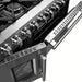 FORNO Massimo 48-Inch Freestanding French Door Gas Range in Stainless Steel - FFSGS6439-48 FORNO