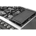 FORNO Massimo 48-Inch Freestanding Gas Range in Stainless Steel - FFSGS6239-48 FORNO