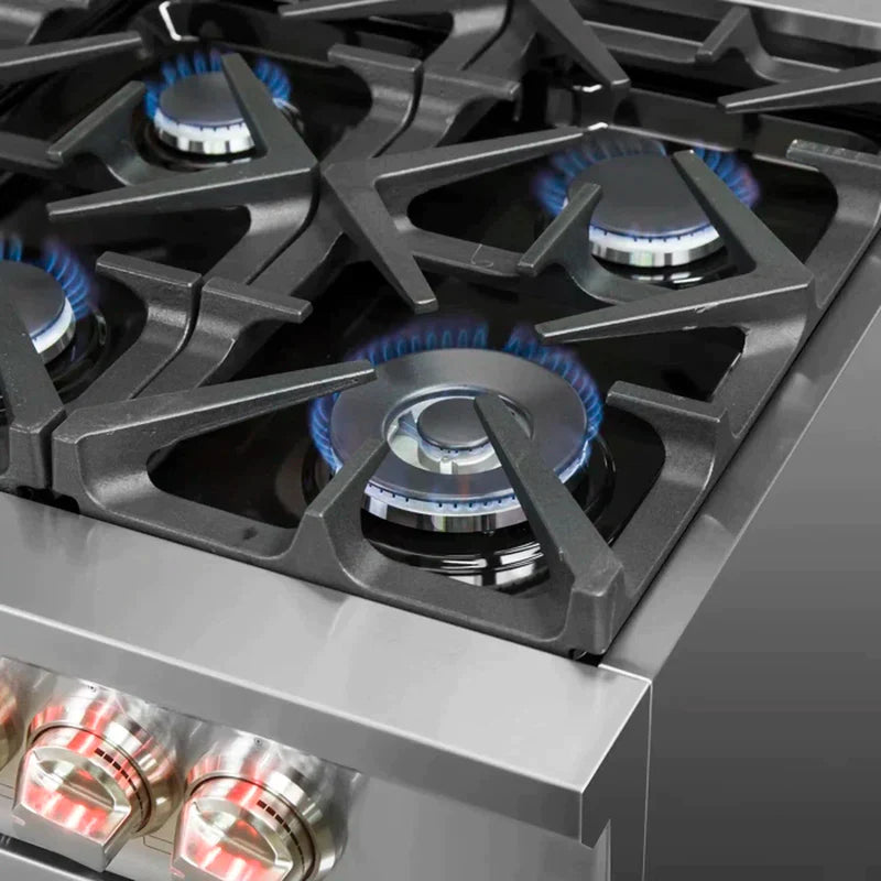 FORNO Massimo 60-Inch Freestanding Dual Fuel Range in Stainless Steel - FFSGS6125-60