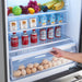 Forno Milano Espresso 31-Inch 17.2 cu. ft. Bottom Freezer Right Swing Door Refrigerator - FFFFD1785-31 FORNO