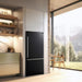 Forno Milano Espresso 31-Inch 17.2 cu. ft. Bottom Freezer Right Swing Door Refrigerator - FFFFD1785-31 FORNO