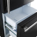 Forno Milano Espresso 31-Inch 17.2 cu. ft. Bottom Freezer Right Swing Door Refrigerator - FFFFD1785-31 FORNO