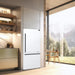 Forno Milano Espresso 31-Inch 17.2 cu. ft. Bottom Freezer Right Swing Door Refrigerator - FFFFD1785-31 FORNO