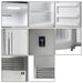 Forno 2-Piece Appliance Package - 36-Inch Dual Fuel Range  & 60-Inch Pro-Style Refrigerator in Stainless Steel FORNO