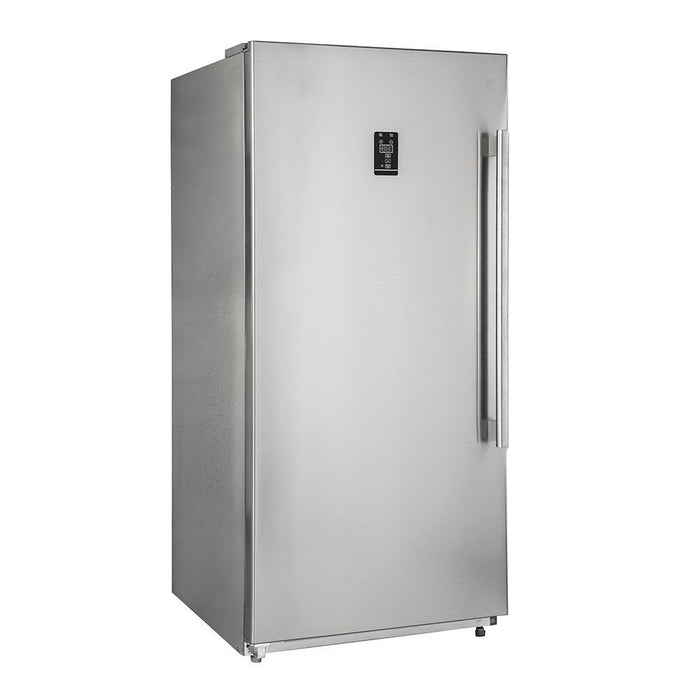 Forno 3-Piece Appliance Package - 36-Inch Electric Range, Pro-Style Refrigerator, and Dishwasher in Stainless Steel FORNO