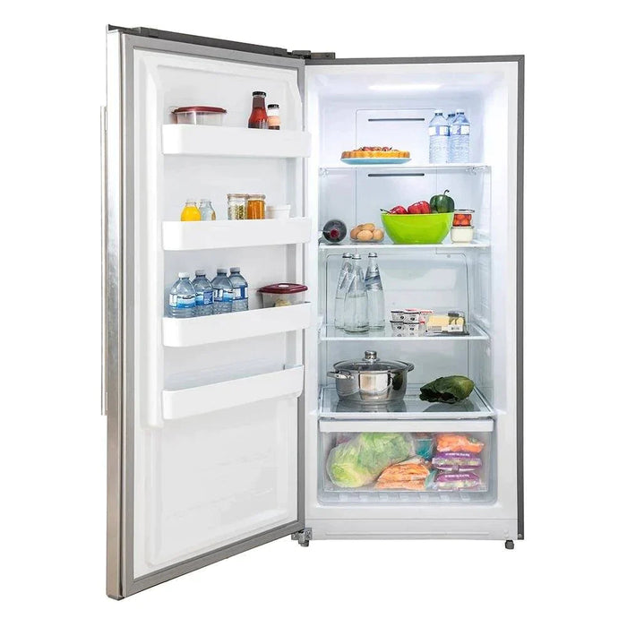 Forno 2-Piece Appliance Package - 48-Inch Dual Fuel Range  & 60-Inch Pro-Style Refrigerator in Stainless Steel FORNO