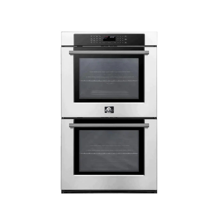 Forno Villarosa 30" Convection Double Electric Wall Oven in Stainless Steel - FBOEL1365-30 FORNO