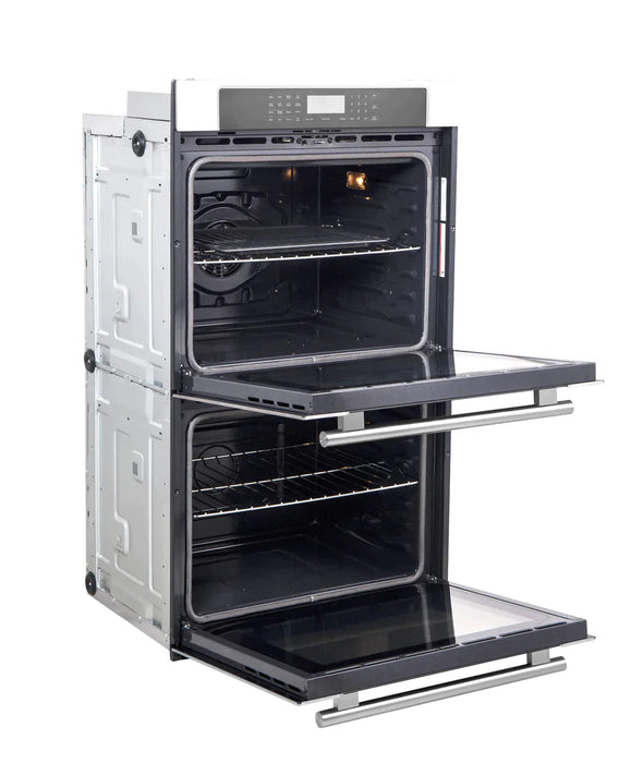 Forno Villarosa 30" Convection Double Electric Wall Oven in Stainless Steel - FBOEL1365-30 FORNO