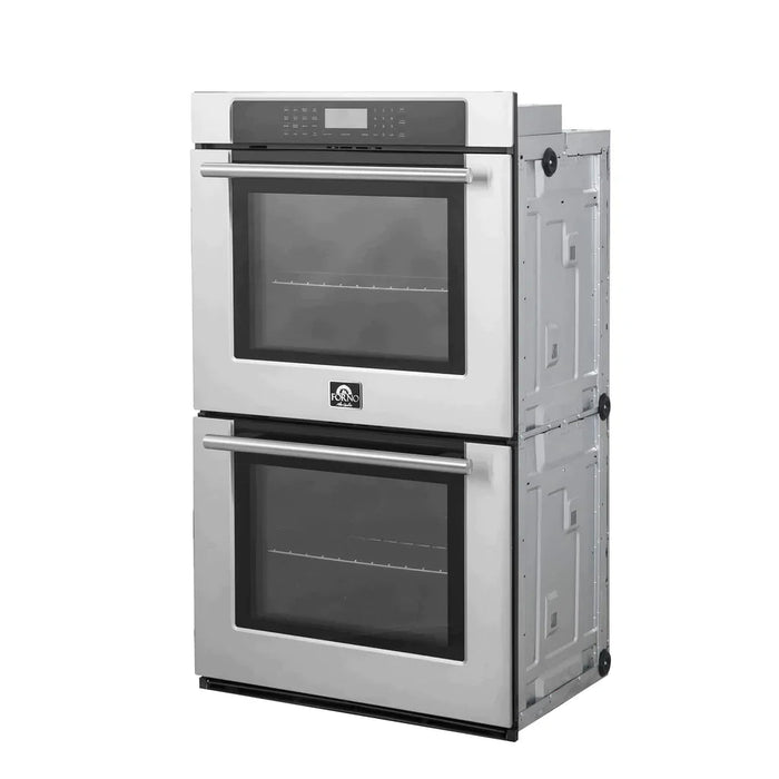Forno Villarosa 30" Convection Double Electric Wall Oven in Stainless Steel - FBOEL1365-30 FORNO