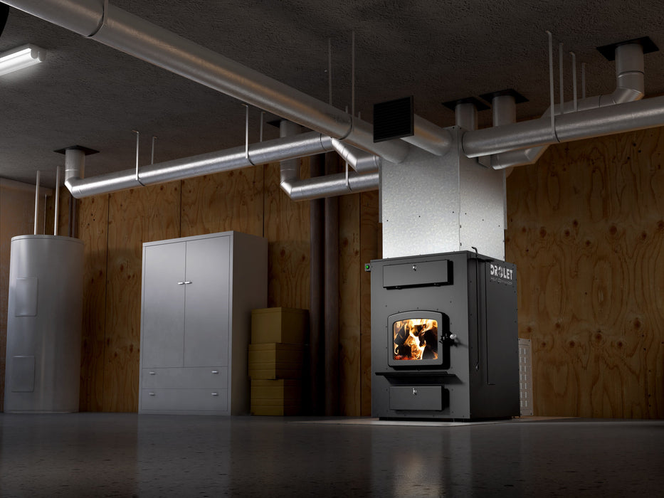 Drolet Heat Commander Wood Furnace - DF02003 Drolet