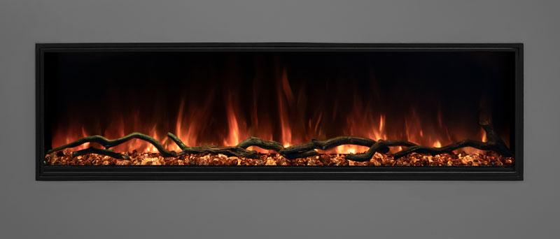 Modern Flames Landscape Pro Slim In Wall Electric Fireplace Insert Heater LPS-5614