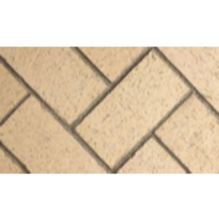 Superior 42" Mosaic Masonry Brick Liners-Ivory Full Herringbone - MOSAIC42M3-F0348-F0346 Superior Fireplaces