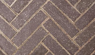 Superior 48 Inch Mosaic Masonry Brick, Ivory Split Herringbone Superior Fireplaces