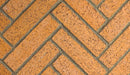 Superior 50", 42", 50"  Vent Free Firebox, Mosaic Masonry Brick, Ivory Split Herringbone Superior Fireplaces