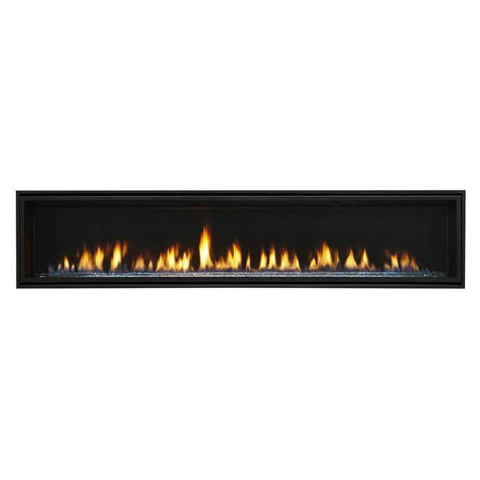 Superior 60" Linear Direct Vent Gas Fireplace, Electronic Ignition, Blower, Full Function Remote Control - DRL6060TEN-B Superior Fireplaces