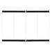 Superior Black Finish Bi-Fold Glass Doors for Wood Burning Fireplaces Superior Fireplaces