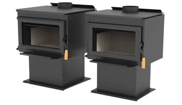 Superior Fireplaces 24 Inch Freestanding Wood Burning Stove Steel - WXS2016WS