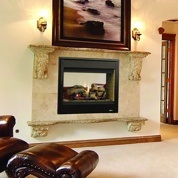 Superior Fireplaces 35" Direct Vent Fireplace DRT35PF - DRT35ST