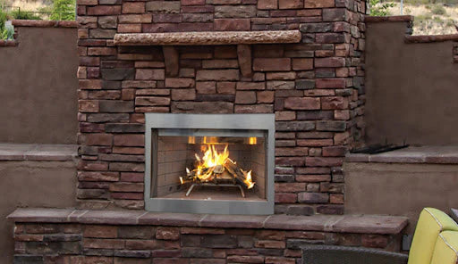 Superior Fireplaces 36" Outdoor Wood Burning Fireplace - WRE3036 Superior Fireplaces