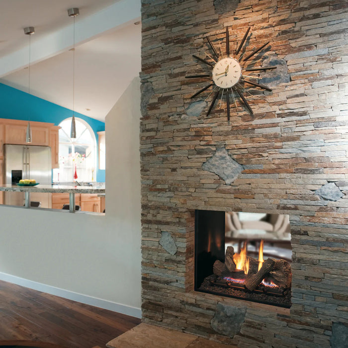 Superior Fireplaces 40" Direct Vent See Through Direct Vent Gas Fireplace - DRT63STTEN-B Superior Fireplaces