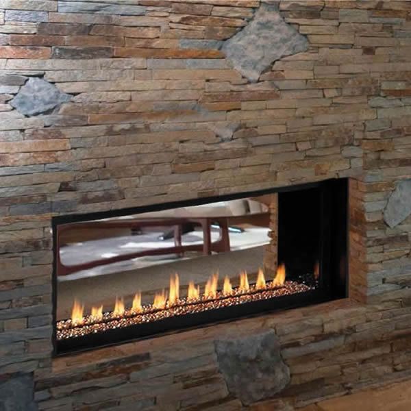Superior Fireplaces 43" Vent Free Linear Fireplace - VRL4543 Superior Fireplaces