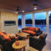 Superior Fireplaces 43" Linear Outdoor Fireplace Electronic - VRE4543 Superior Fireplaces