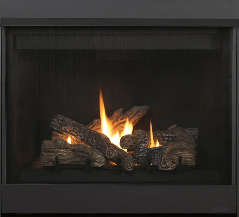 Superior Fireplaces 45" Inch Direct Vent Gas Fireplace-Electronic Ignition-Black Interior - DRT4045 Superior Fireplaces